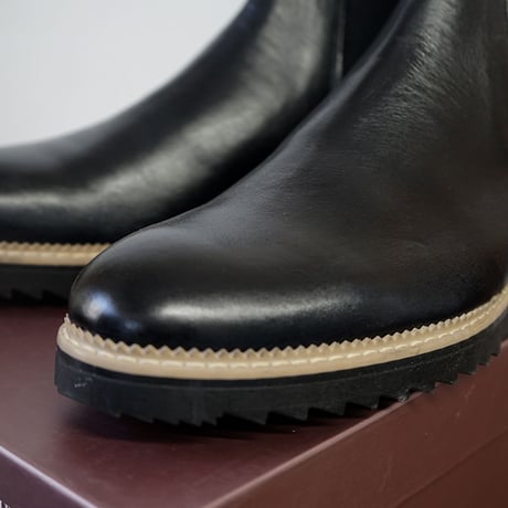新品 LEONARDO side-gore boots