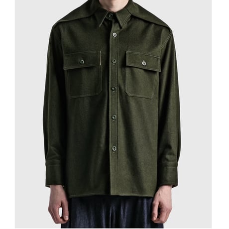 新品 maison margiela wool work jacket