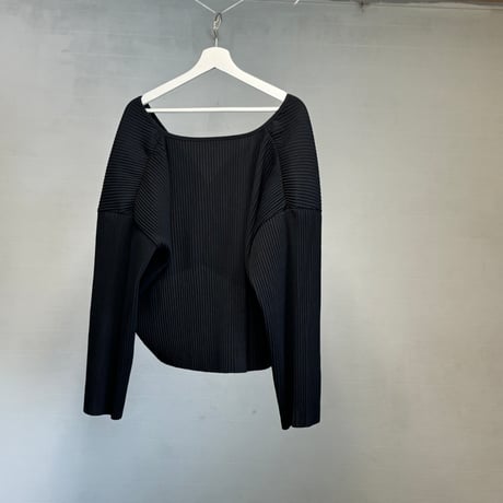 factory sample pleats cardigan jacket