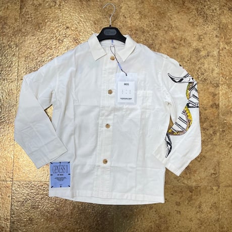 新品 mcq alexander mcqueen 2020ss over size shirt blouson