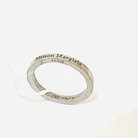 新品 maison margiela 2022ss logo ring 14号