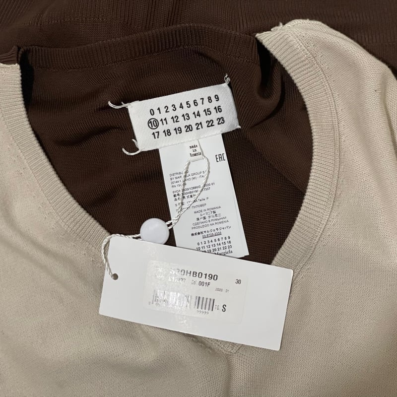 新品 maison margiela 2020ss ”再構築” knit | requality