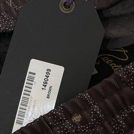 新品 needles 2022aw jacquard track pants XL