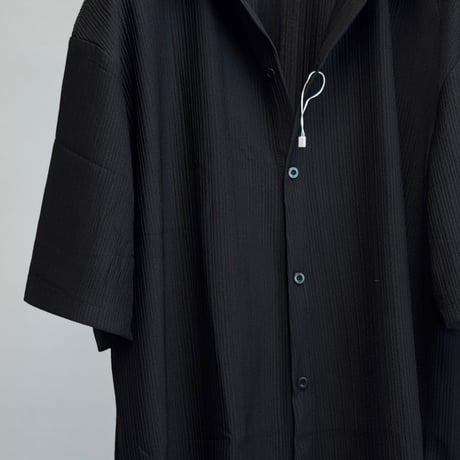 【最終価格】factory sample pleats oversize set up black