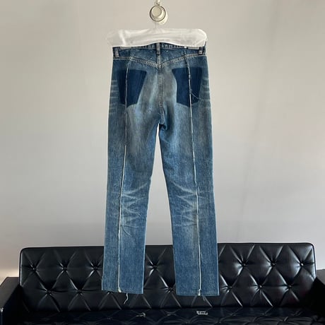 maison margiela "再構築" denim pants