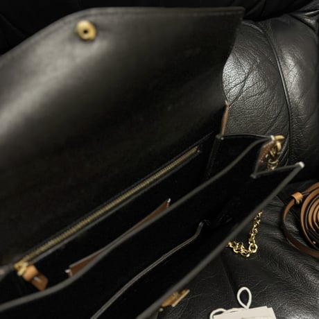 zanchetti leather shoulder bag