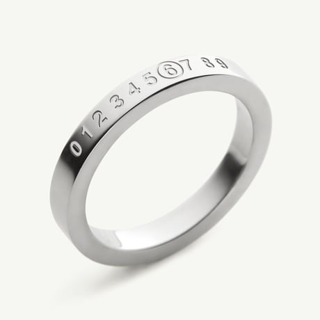 新品 mm6 maison margiela 2024aw number logo ring 16号
