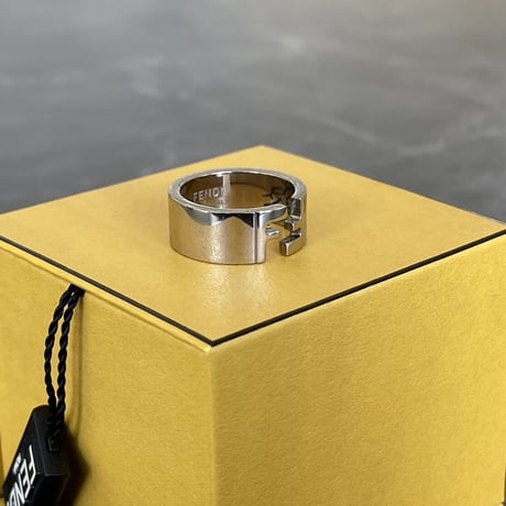 新品 fendi 2021ss silver ring 20号