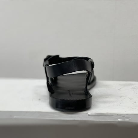 新品 hand made Italy leather sandal 43