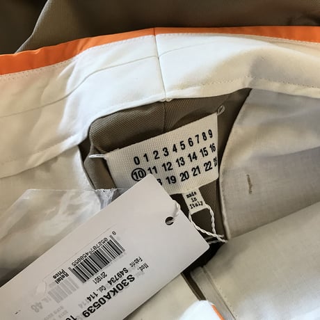 maison margiela 2019ss belt pants 50