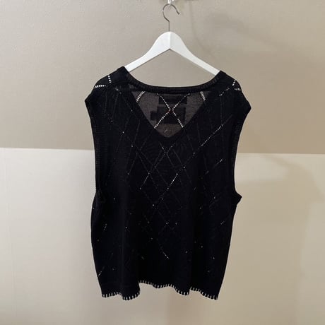 新品 dairiku 2021ss knit vest