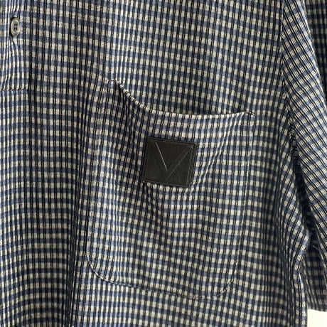 新品 louis vuitton silk polo shirt M