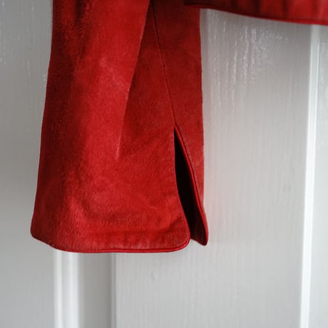 max mara suede leather jacket