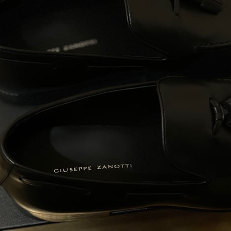 新品 giuseppe zanotti 2021ss tassel loafer 42.5