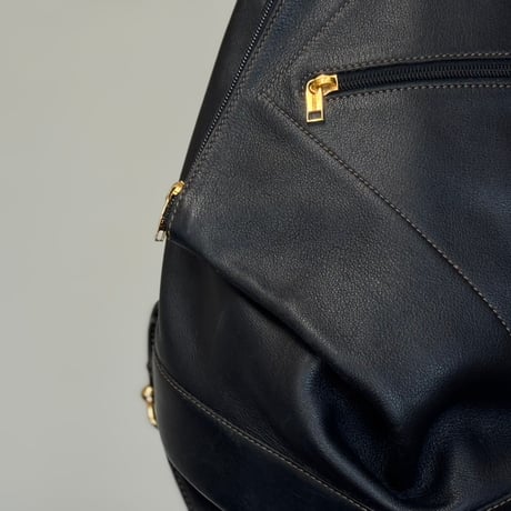 loewe leather bag "anton" black