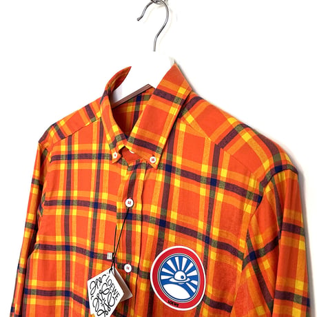 新品 loewe logo check shirt