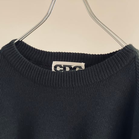 cdg comme des garcons logo knit L