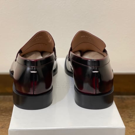 新品 maison margiela 2020aw tabi leather loafer 43