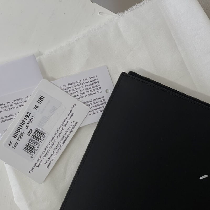 【かっしぃ】メゾンマルジェラ Maison Margiela Maison Margiela 5AC Numbers-Patch Mini Calf Leather Zipped