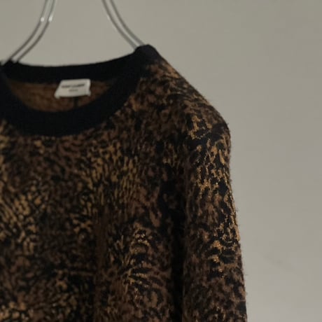 saint laurent 2020aw mohair angola knit