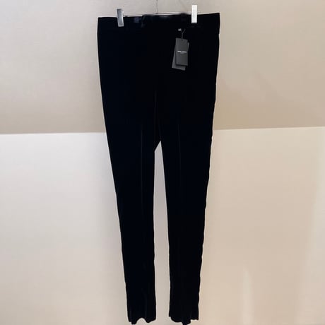 新品 saint laurent paris 2020aw velour trousers 38
