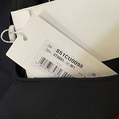 新品 maison margiela 2019aw sleeveless long coat 42