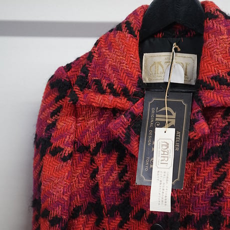 新品 England tweed coat