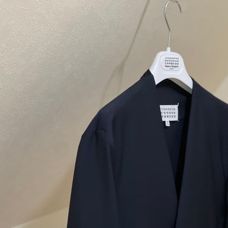 maison margiela collar less jacket