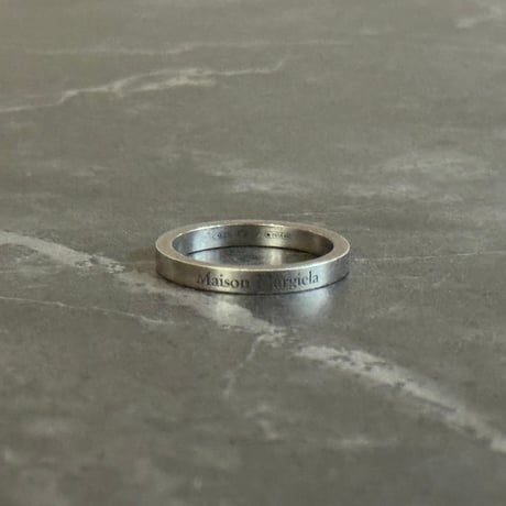 新品 maison margiela saliver logo ring 19号