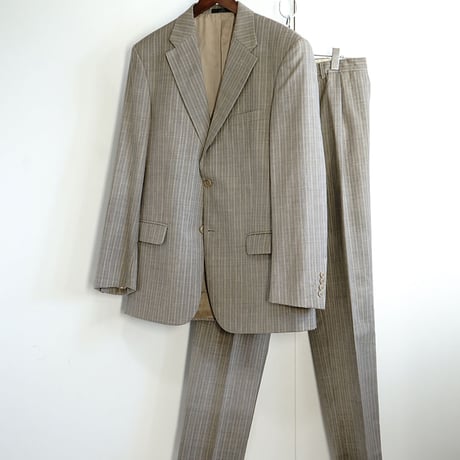 未使用 valentino stripe set up suit