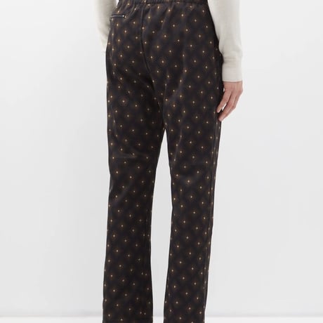 新品 needles 2022aw jacquard track pants black S