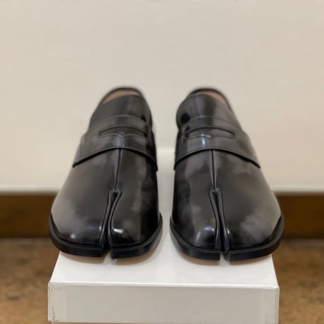 新品 maison margiela 2020aw tabi leather loafer 43
