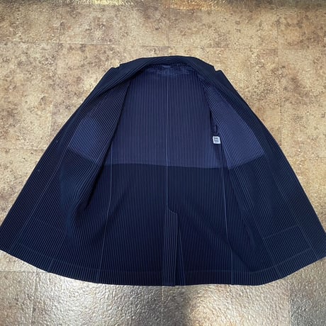 homme plisse issey miyake 2022aw tailed pleats coat