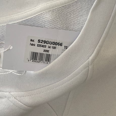 新品 maison margiela 2020aw "白タグ” sweat L