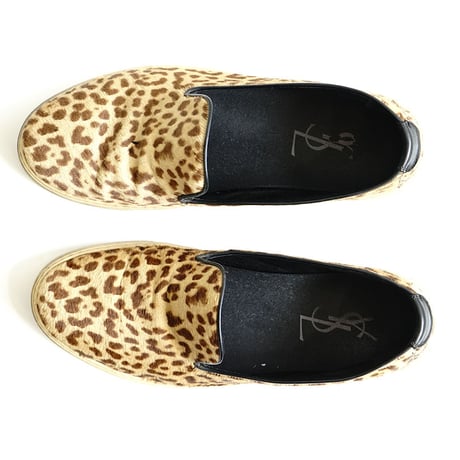 saint laurent leopard shose 43