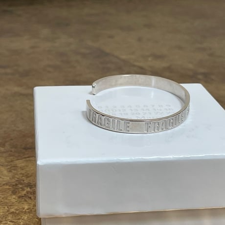新品 maison margiela 2019aw silver bangle