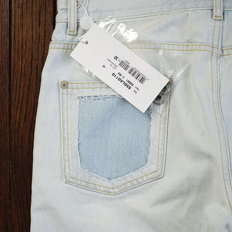 新品 maison margiela  bleach denim