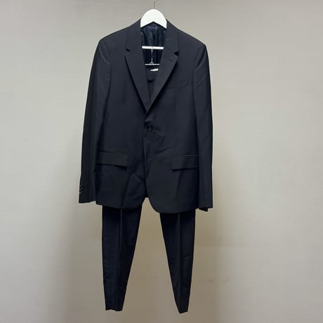 alexander mcqueen black setup suit