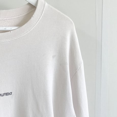 saint laurent paris logo sweat
