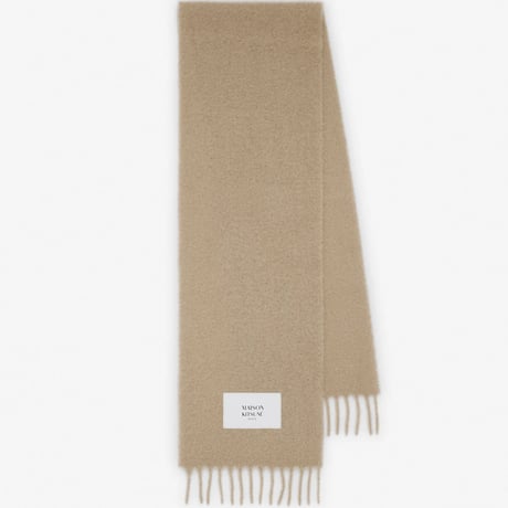 新品 maison kitsune 2024aw baby alpaca muffler
