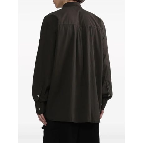 新品 our legacy black borrowed shirt