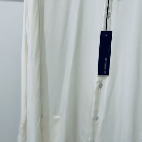 新品 jilsander 2018ss acetate long shirt