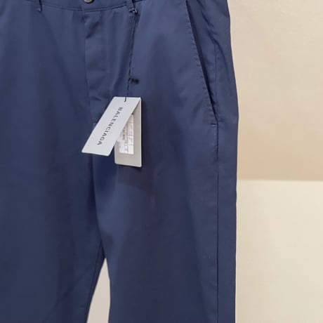新品 2019ss balenciaga chino pants navy 48