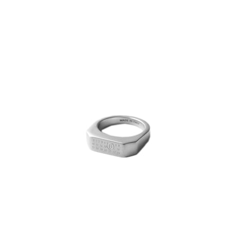 新品 mm6 maison margiela 2025ss number signet ring