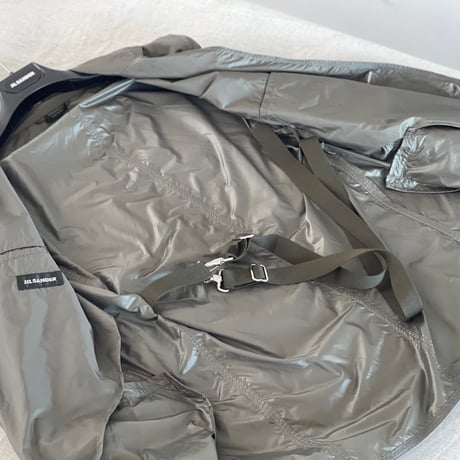 jilsajnder technical fabric packable jacket 52