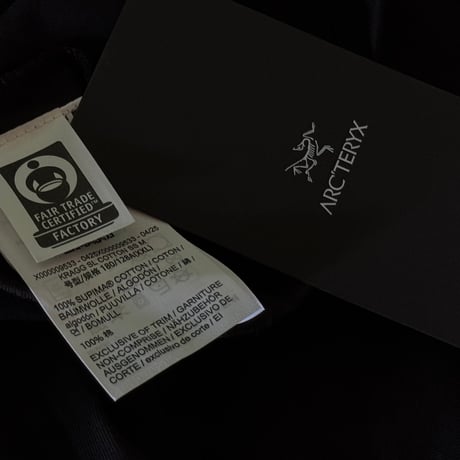 【国内正規品】arcteryx 2025ss logo tops xxl