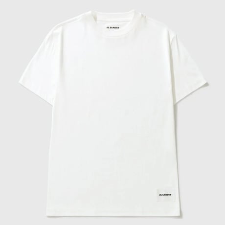 新品 jilsander + logo tops white M