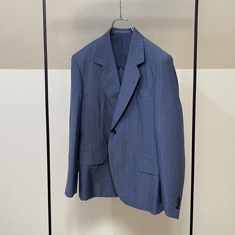 setup suit + hermes necktie #7