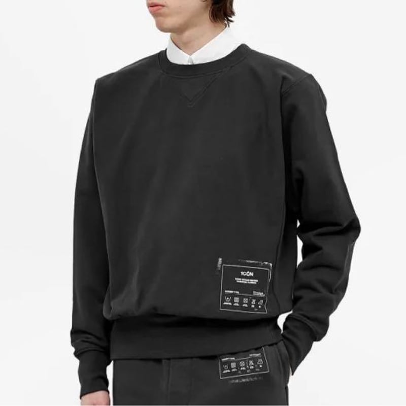 新品 maison margiela 1CON logo sweat | requality