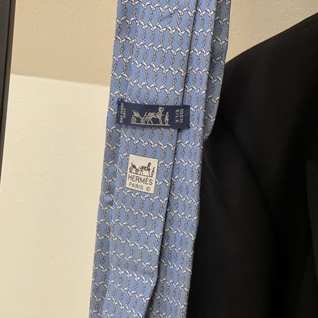 setup suit + hermes necktie #3